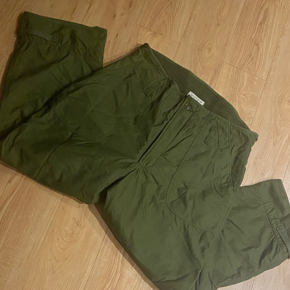 Men’s Cold Weather Trousers in Olive Green Pants